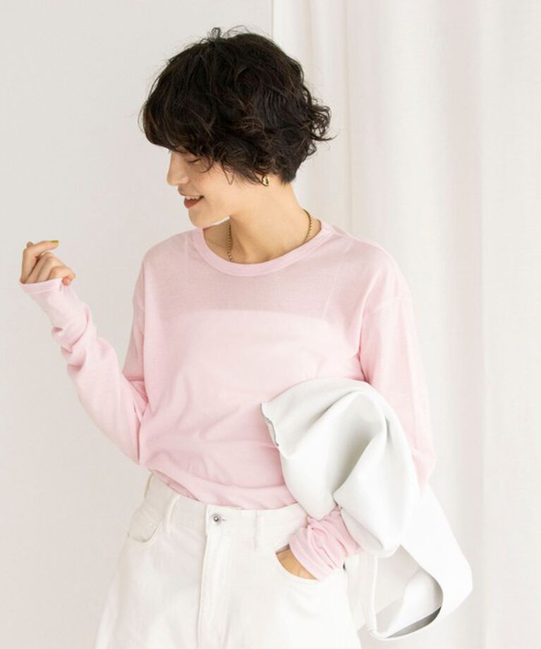 NOLLEY'S「MY STANDARD ルーズシアーロンT」|Tシャツ・カットソー|