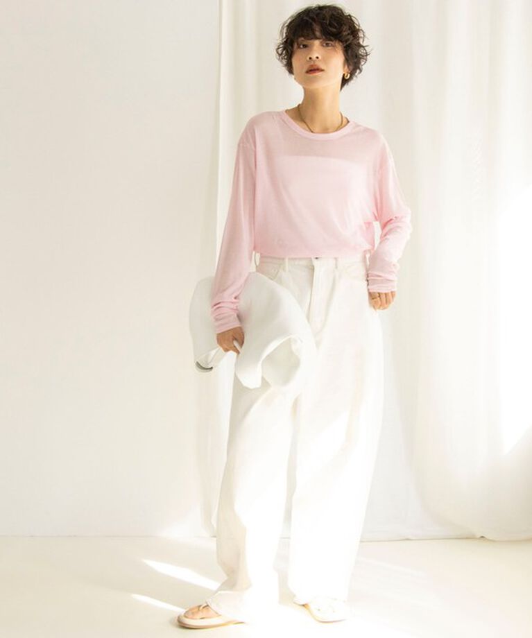 NOLLEY'S「MY STANDARD ルーズシアーロンT」|Tシャツ・カットソー|
