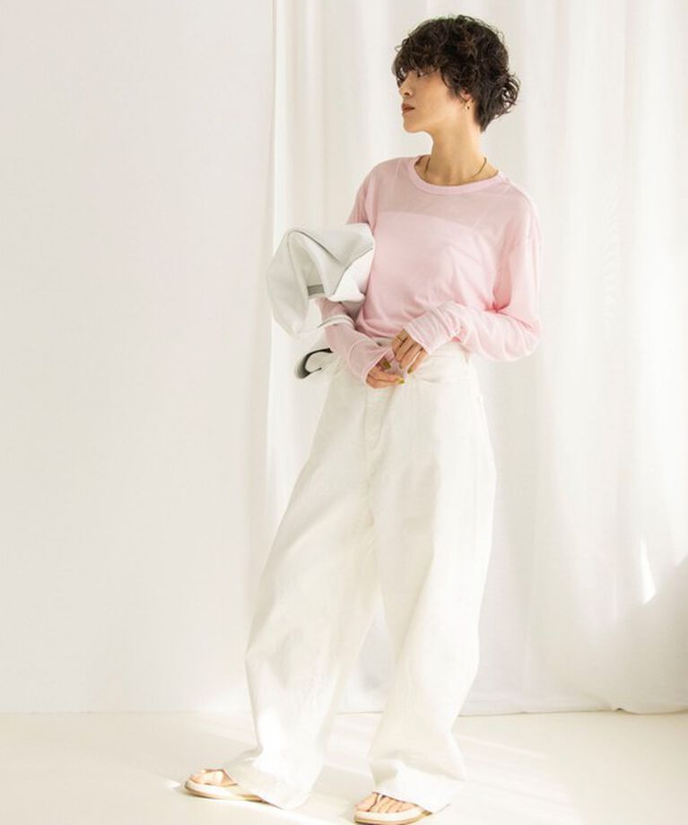 NOLLEY'S「MY STANDARD ルーズシアーロンT」|Tシャツ・カットソー|