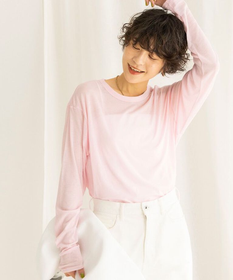 NOLLEY'S「MY STANDARD ルーズシアーロンT」|Tシャツ・カットソー|
