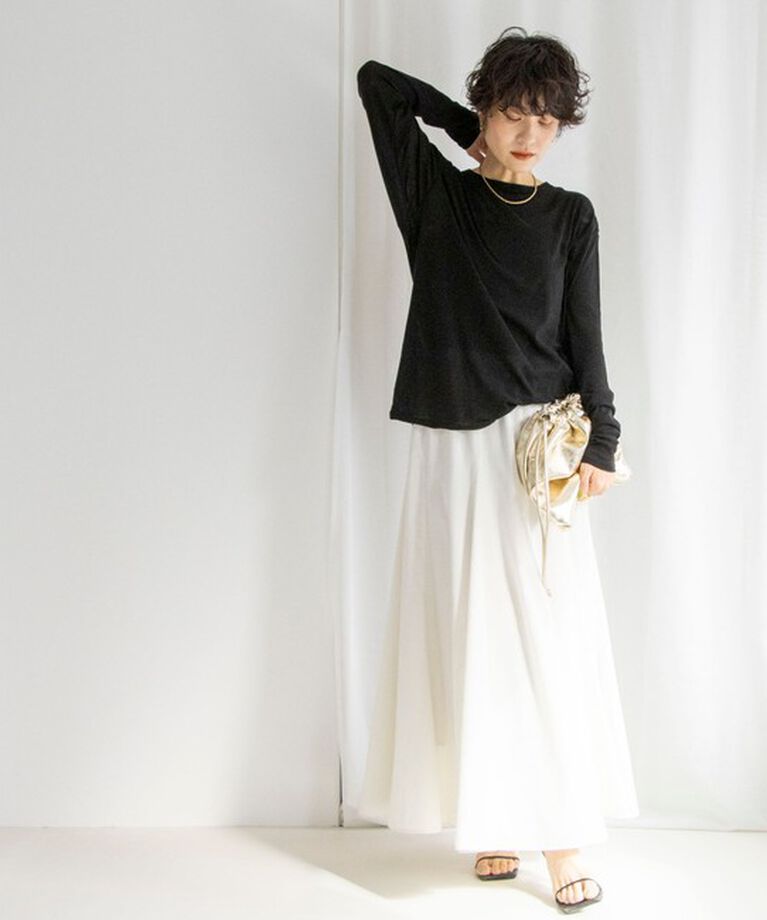 NOLLEY'S「MY STANDARD ルーズシアーロンT」|Tシャツ・カットソー|