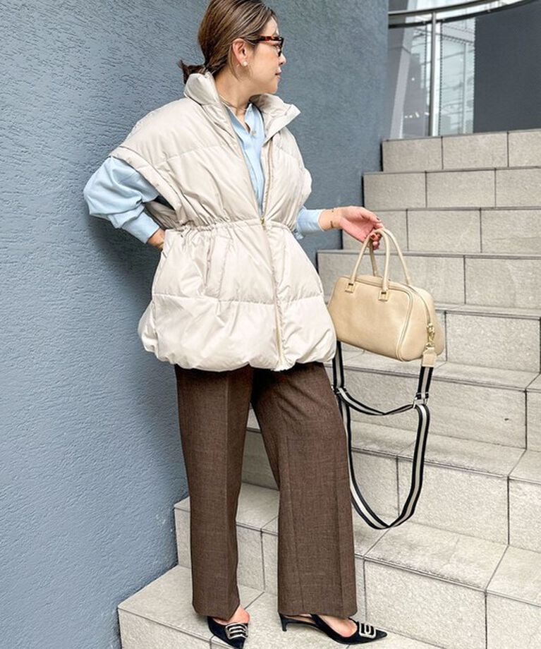 NOLLEY'S sophi「ウォッシャブルシャークツータックワイドパンツ」|その他|