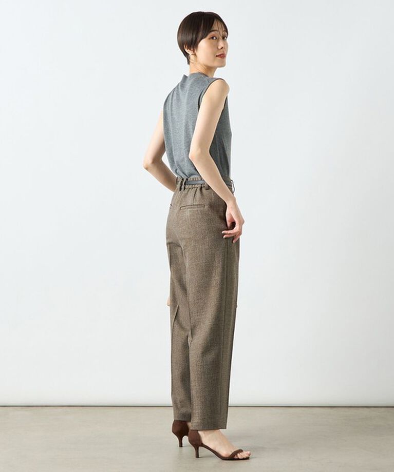 NOLLEY'S sophi「ウォッシャブルシャークツータックワイドパンツ」|その他|