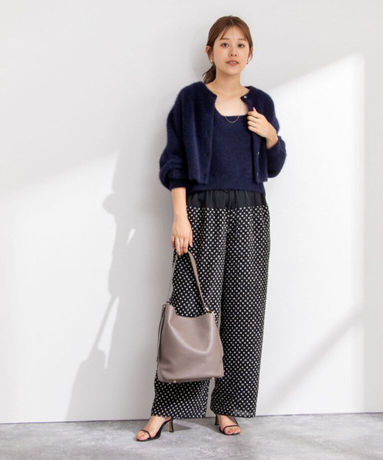 NOLLEY'S「カットジャガードワイドパンツ」|その他|