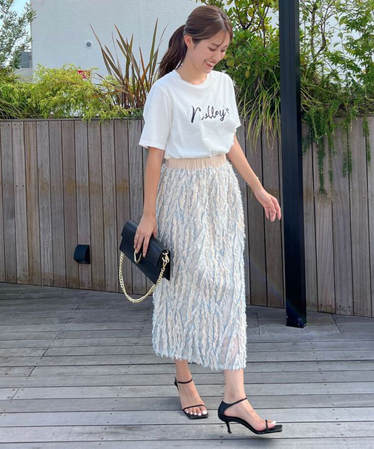 NOLLEY'S「ノーリーズ刺繍Tシャツ」|Tシャツ・カットソー|