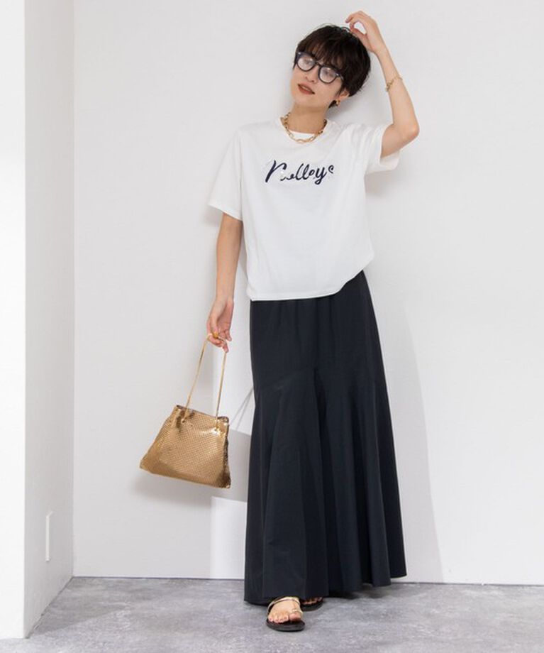 NOLLEY'S「ノーリーズ刺繍Tシャツ」|Tシャツ・カットソー|