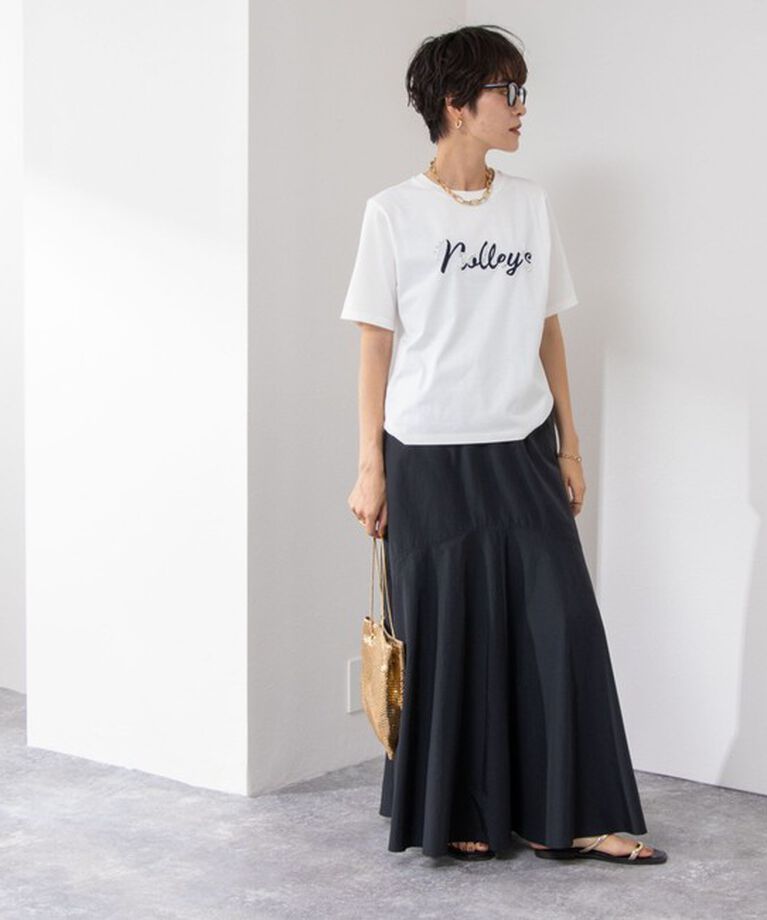 NOLLEY'S「ノーリーズ刺繍Tシャツ」|Tシャツ・カットソー|