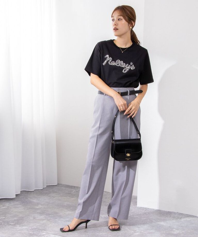 NOLLEY'S「ノーリーズ刺繍Tシャツ」|Tシャツ・カットソー|