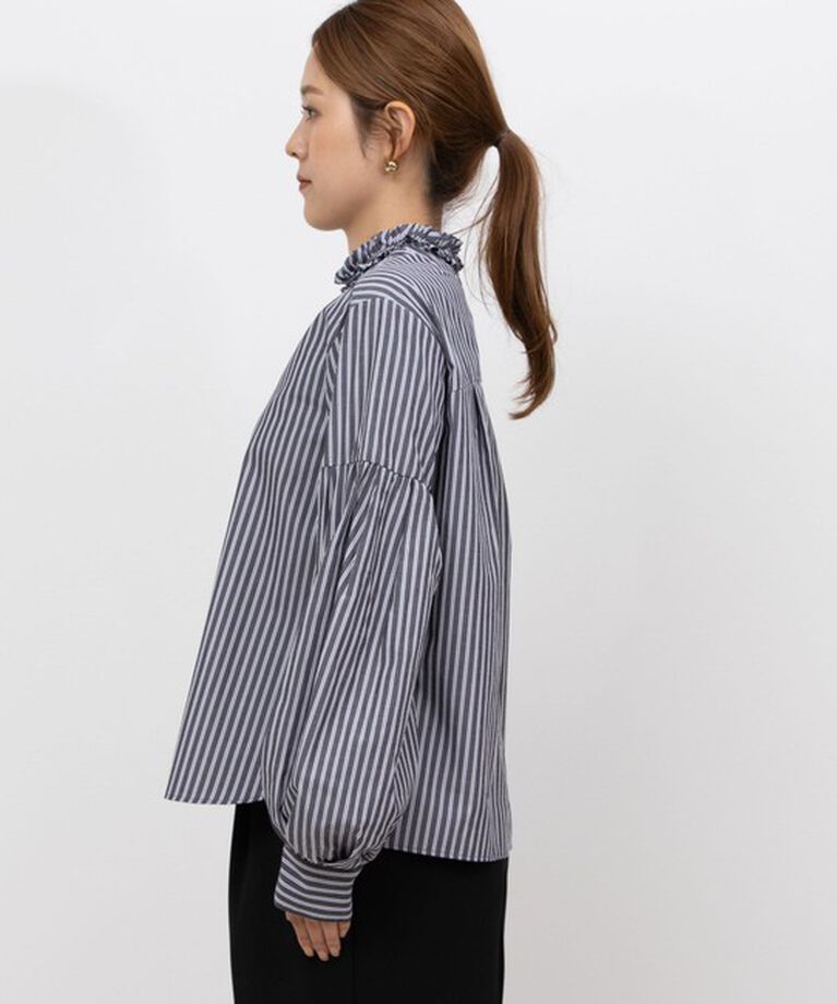 NOLLEY'S「【MARILYN MOON/マリリーンムーン】tuck frill sleeve blouse」|シャツ・ブラウス|