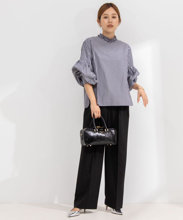 NOLLEY'S「【MARILYN MOON/マリリーンムーン】tuck frill sleeve blouse」|シャツ・ブラウス|