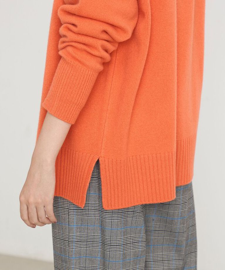 NOLLEY'S「カシミヤ混MUSICゆったりVネックカーディガン 24AW」|カーディガン|