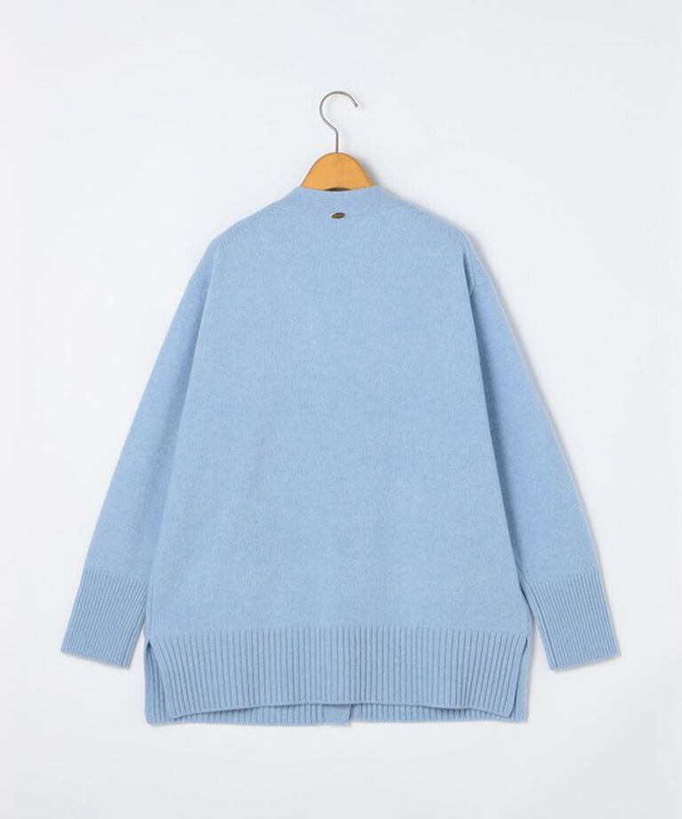 NOLLEY'S「カシミヤ混MUSICゆったりVネックカーディガン 24AW」|カーディガン|