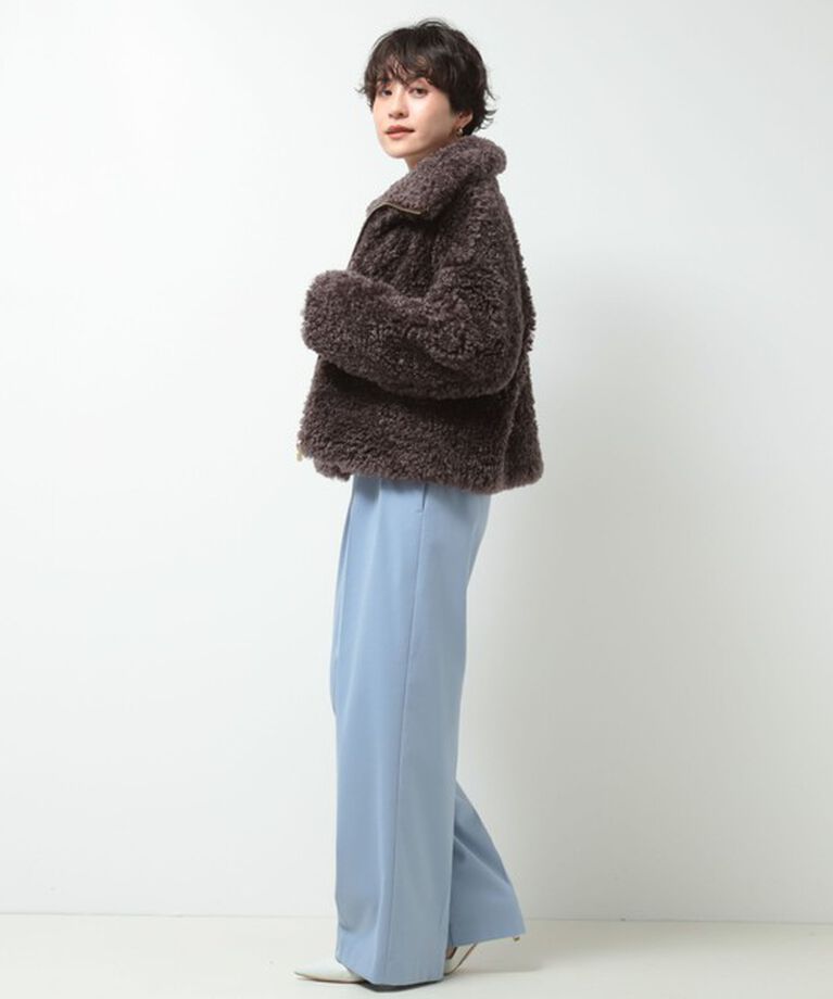 NOLLEY'S「《セットアップ対応》ストレッチツイルワイドパンツ」|その他|