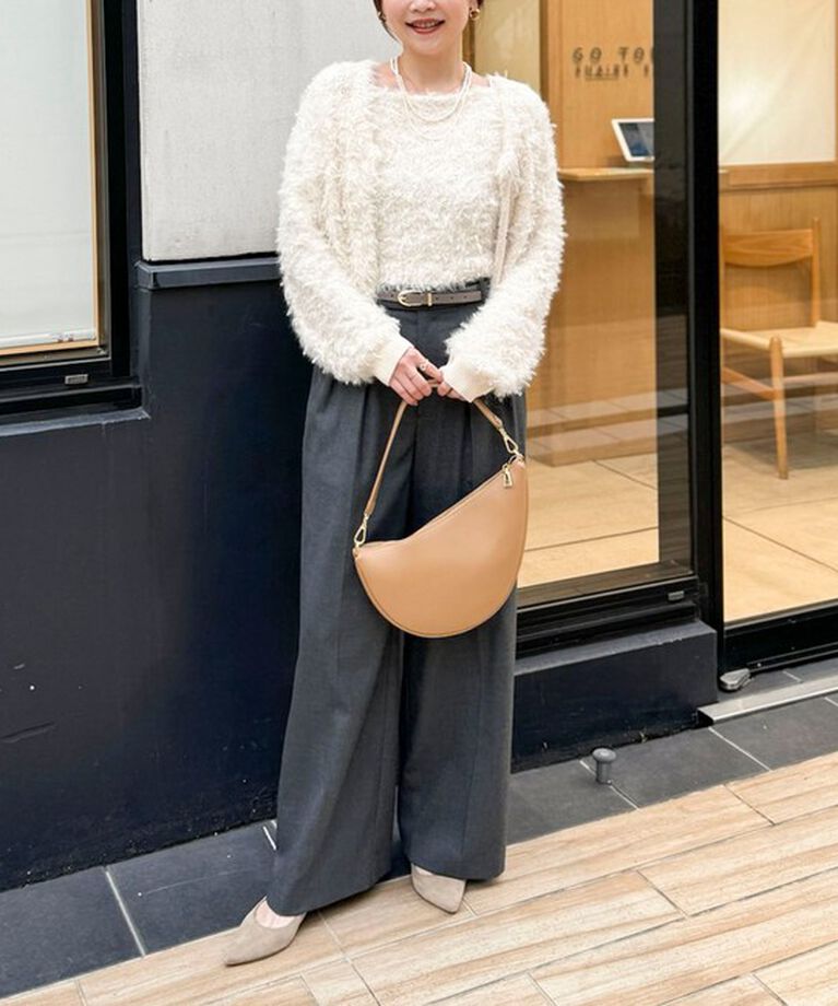 NOLLEY'S「《セットアップ対応》ストレッチツイルワイドパンツ」|その他|