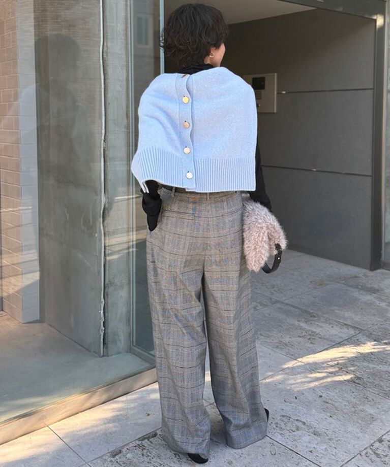 NOLLEY'S「《セットアップ対応》ストレッチツイルワイドパンツ」|その他|