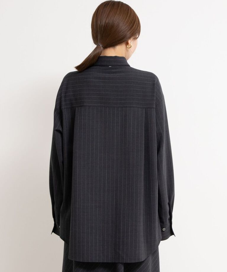 NOLLEY'S「《セットアップ対応》ウォッシャブルMannishシャツ」|シャツ・ブラウス|