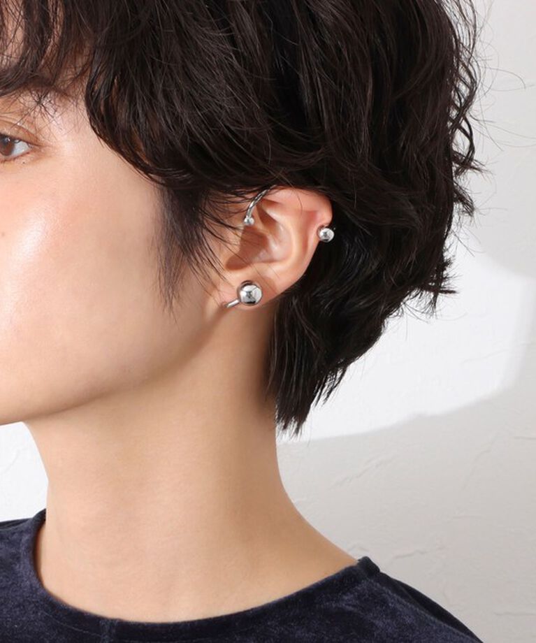 NOLLEY'S「【MAESTOSO/マエストソ】SPHRE EARCUFF&PIERCE」|ピアス|