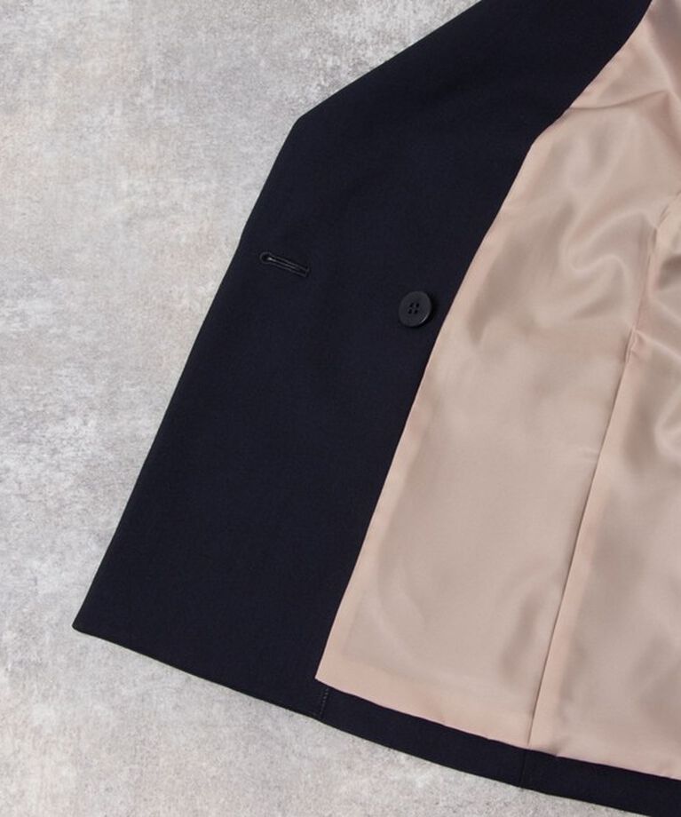 NOLLEY'S sophi「◇【WEB限定サイズあり】《セットアップ対応》ウール混ウォッシャブルダブルジャケット」|テーラードジャケット|