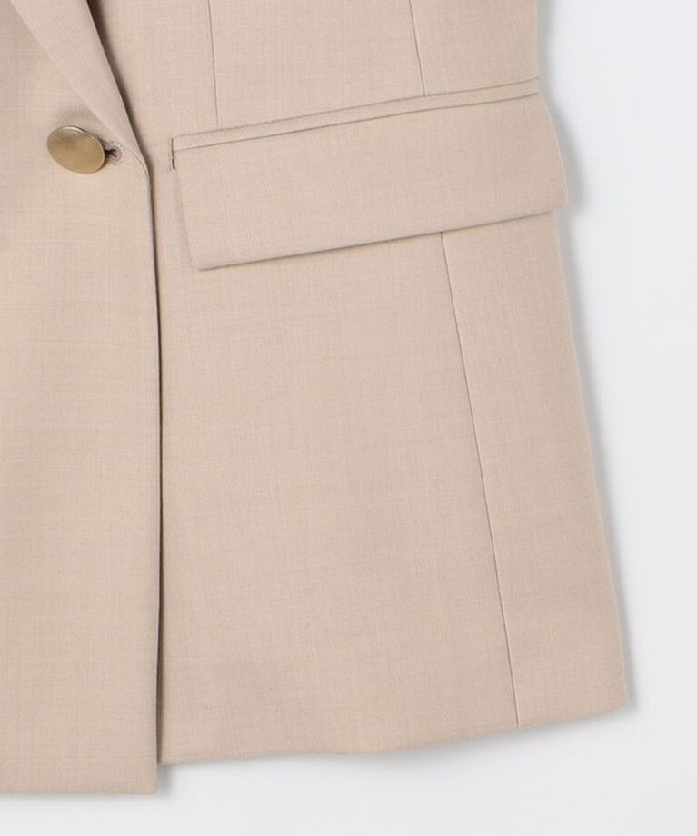 NOLLEY'S sophi「◇【WEB限定サイズあり】《セットアップ対応》ウール混ウォッシャブルダブルジャケット」|テーラードジャケット|