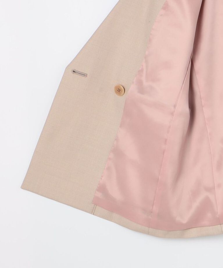 NOLLEY'S sophi「◇【WEB限定サイズあり】《セットアップ対応》ウール混ウォッシャブルダブルジャケット」|テーラードジャケット|