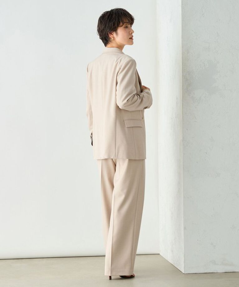 NOLLEY'S sophi「◇【WEB限定サイズあり】《セットアップ対応》ウール混ウォッシャブルダブルジャケット」|テーラードジャケット|