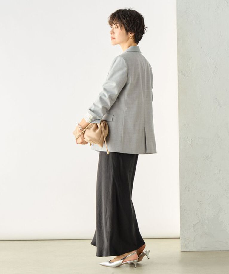 NOLLEY'S sophi「◇【WEB限定サイズあり】《セットアップ対応》ウール混ウォッシャブルダブルジャケット」|テーラードジャケット|