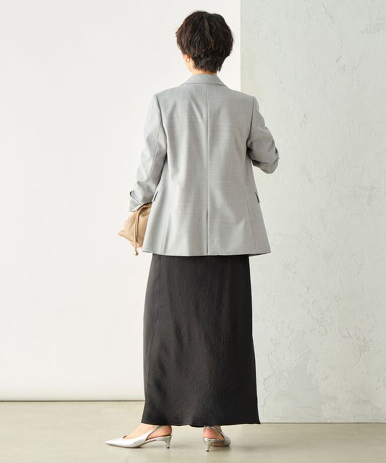 NOLLEY'S sophi「◇【WEB限定サイズあり】《セットアップ対応》ウール混ウォッシャブルダブルジャケット」|テーラードジャケット|