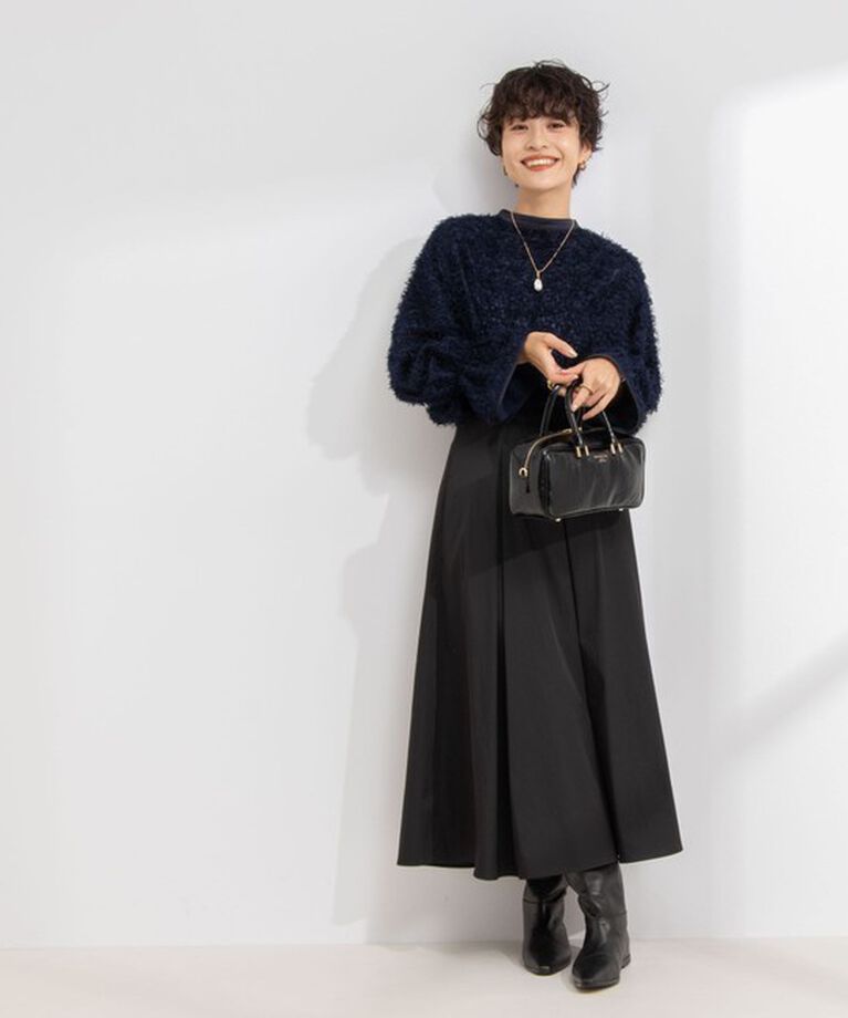 NOLLEY'S sophi「ウォッシャブルタフタタックフレアスカート」|フレア|