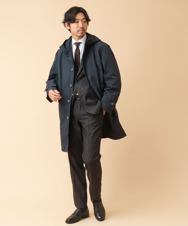 NOLLEY'S goodman「【TAION/タイオン】別注CRウィザードコート（インナーダウン付） 24AW」|ダッフルコート|
