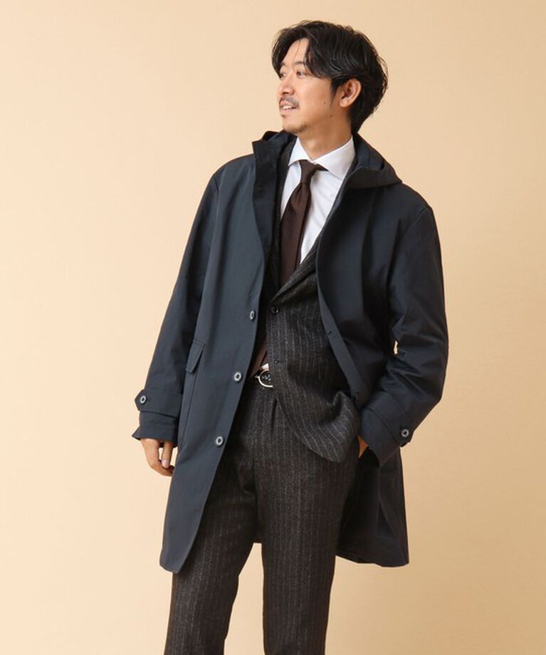 NOLLEY'S goodman「【TAION/タイオン】別注CRウィザードコート（インナーダウン付） 24AW」|ダッフルコート|
