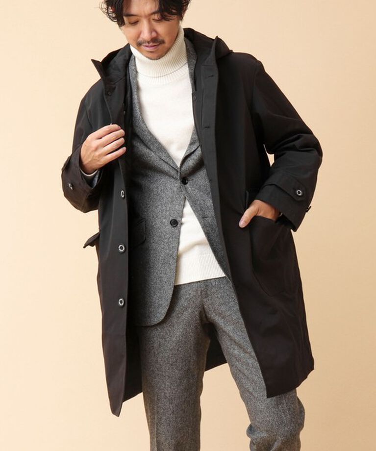 NOLLEY'S goodman「【TAION/タイオン】別注CRウィザードコート（インナーダウン付） 24AW」|ダッフルコート|