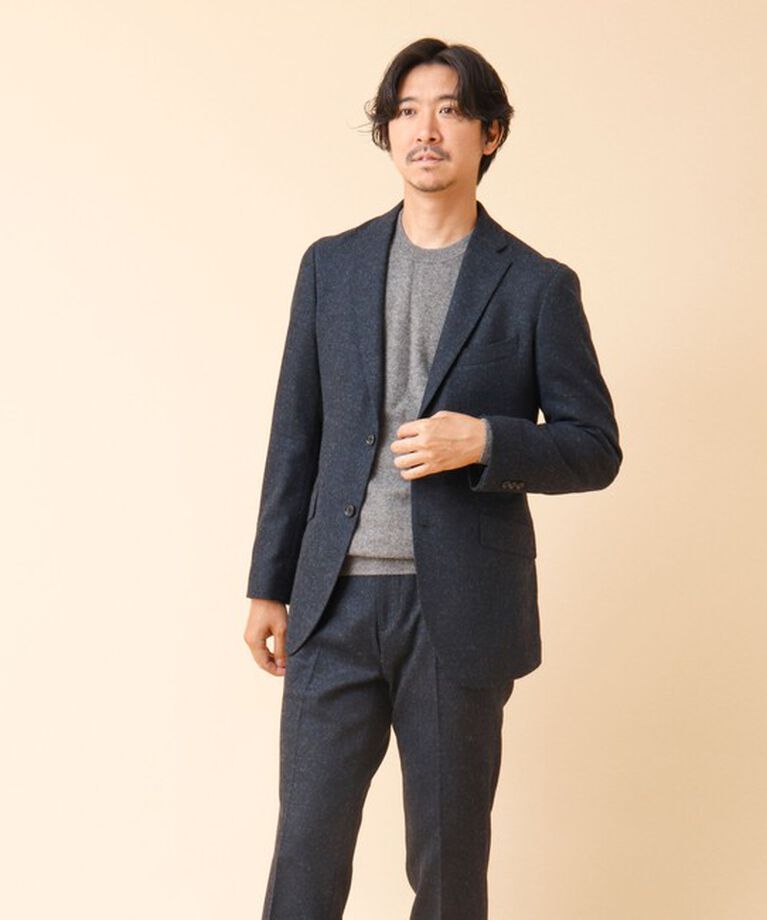 NOLLEY'S goodman「《セットアップ/ビジカジ対応》JAPAN TWEED JK ツイードジャケット 24AW」|テーラードジャケット|