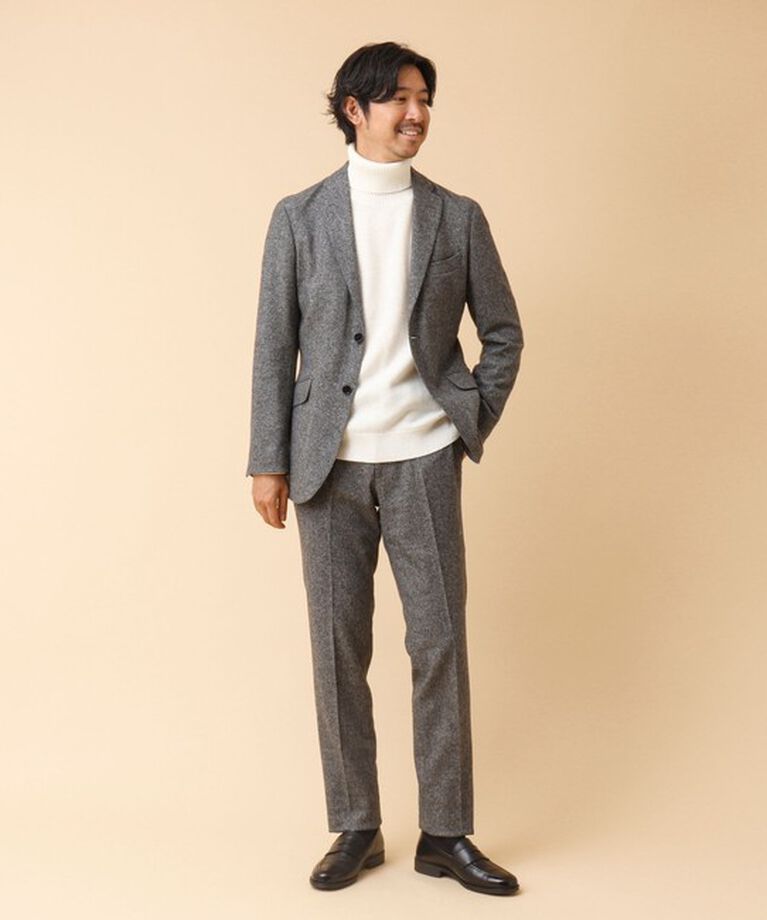 NOLLEY'S goodman「《セットアップ/ビジカジ対応》JAPAN TWEED JK ツイードジャケット 24AW」|テーラードジャケット|