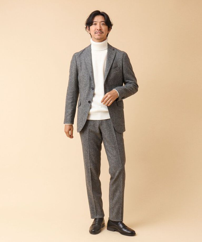 NOLLEY'S goodman「《セットアップ/ビジカジ対応》JAPAN TWEED JK ツイードジャケット 24AW」|テーラードジャケット|