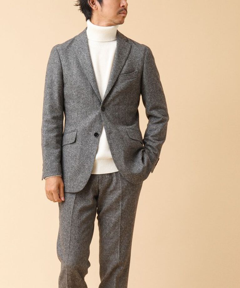 NOLLEY'S goodman「《セットアップ/ビジカジ対応》JAPAN TWEED JK ツイードジャケット 24AW」|テーラードジャケット|
