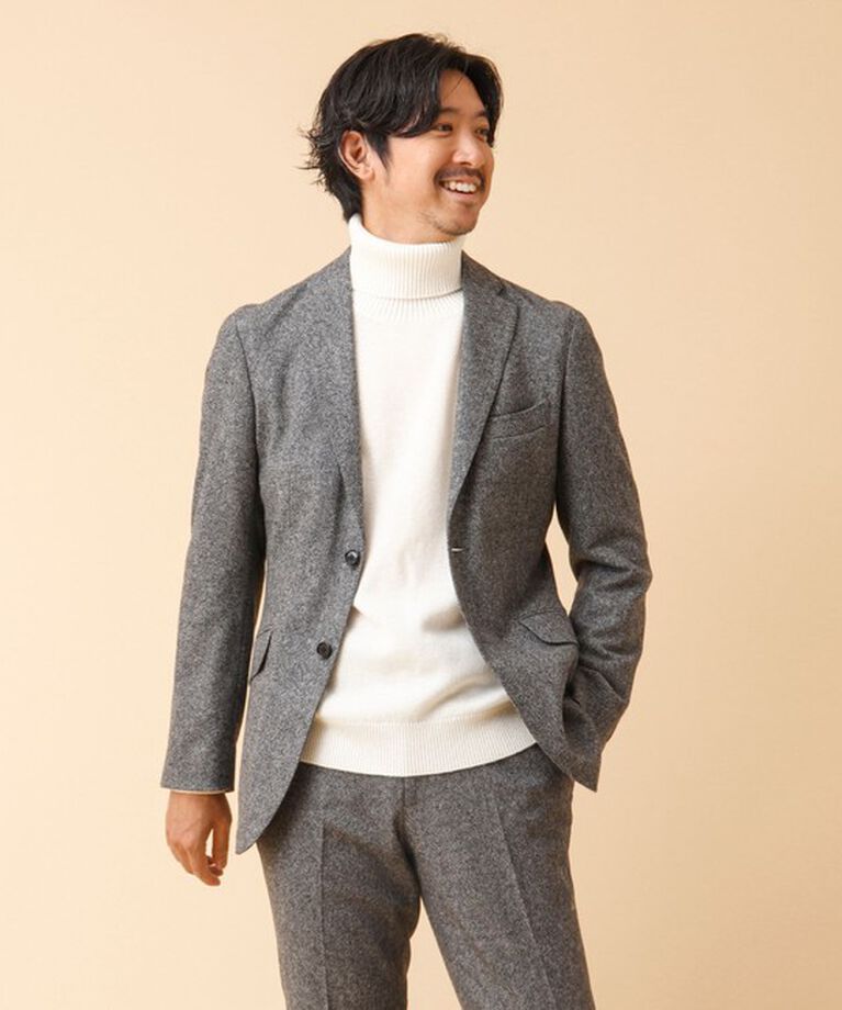 NOLLEY'S goodman「《セットアップ/ビジカジ対応》JAPAN TWEED JK ツイードジャケット 24AW」|テーラードジャケット|