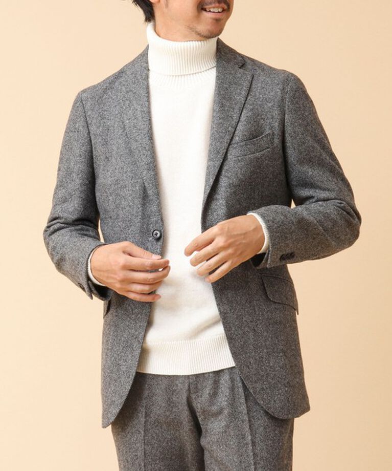 NOLLEY'S goodman「《セットアップ/ビジカジ対応》JAPAN TWEED JK ツイードジャケット 24AW」|テーラードジャケット|