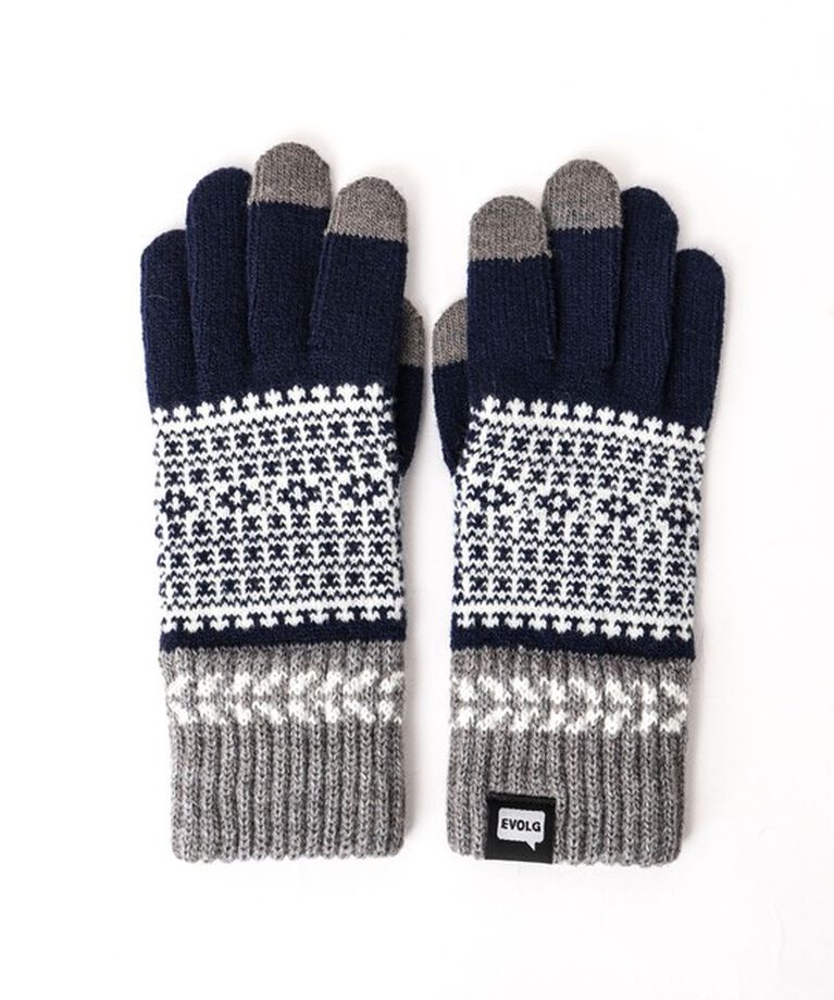 NOLLEY'S goodman「【EVOLG/エヴォログ】LET2365 FLEUR ニットグローブ」|手袋|