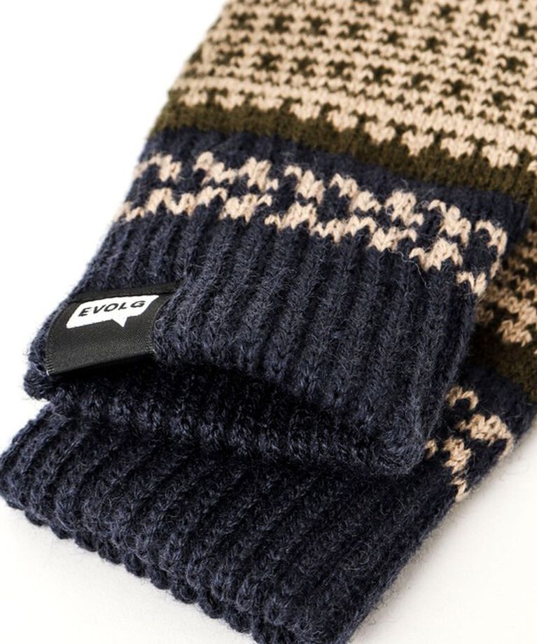 NOLLEY'S goodman「【EVOLG/エヴォログ】LET2365 FLEUR ニットグローブ」|手袋|