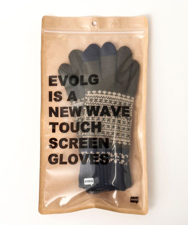 NOLLEY'S goodman「【EVOLG/エヴォログ】LET2365 FLEUR ニットグローブ」|手袋|