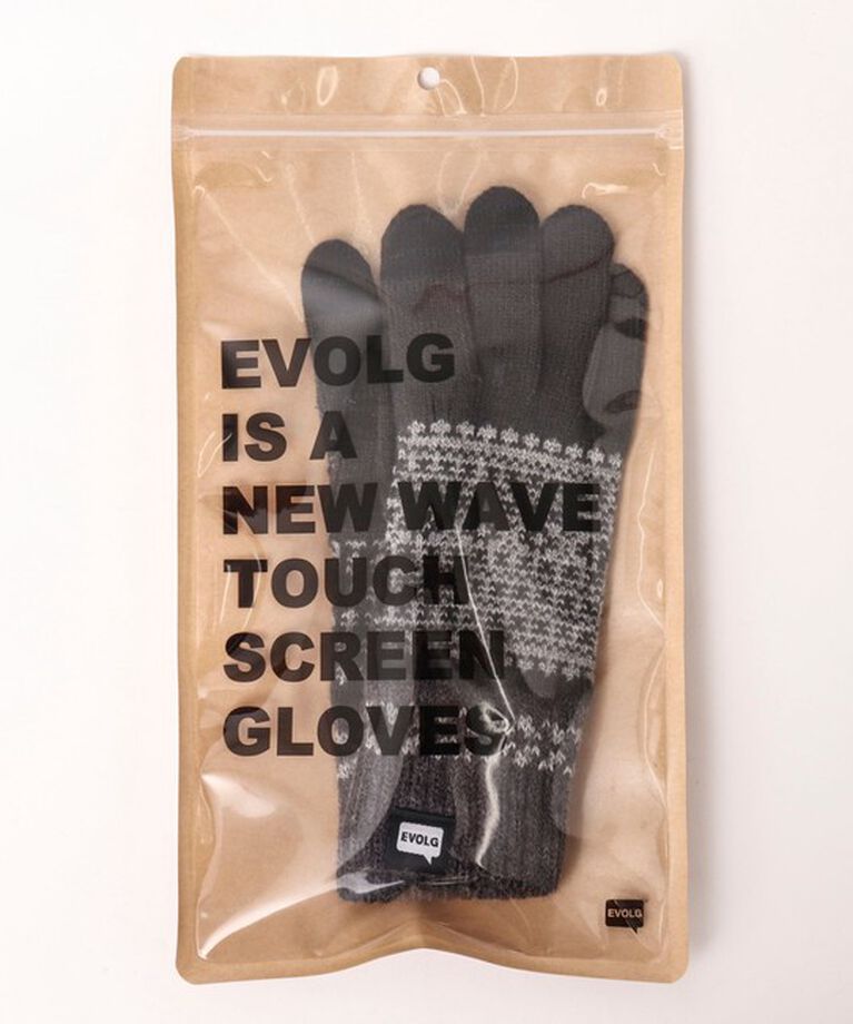 NOLLEY'S goodman「【EVOLG/エヴォログ】LET2365 FLEUR ニットグローブ」|手袋|