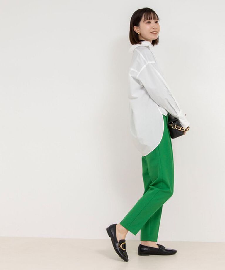 NOLLEY'S「ウォッシャブル裏起毛タックスリムパンツ」|その他|
