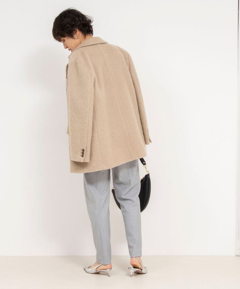 NOLLEY'S「ウォッシャブル裏起毛タックスリムパンツ」|その他|