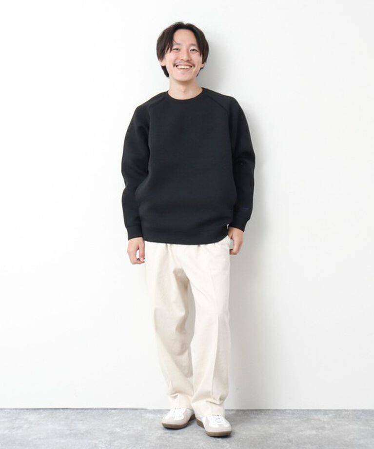 NOLLEY'S goodman「抗菌防臭・保温DRYクジラ刺繍ダンボールニットプルオーバー」|スウェット・ジャージ|