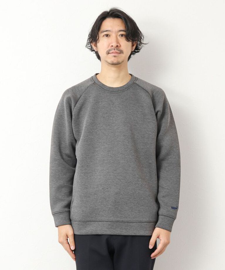 NOLLEY'S goodman「抗菌防臭・保温DRYクジラ刺繍ダンボールニットプルオーバー」|スウェット・ジャージ|