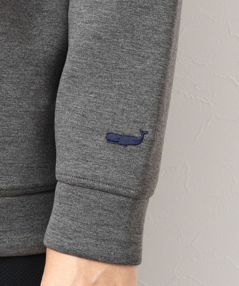 NOLLEY'S goodman「抗菌防臭・保温DRYクジラ刺繍ダンボールニットプルオーバー」|スウェット・ジャージ|