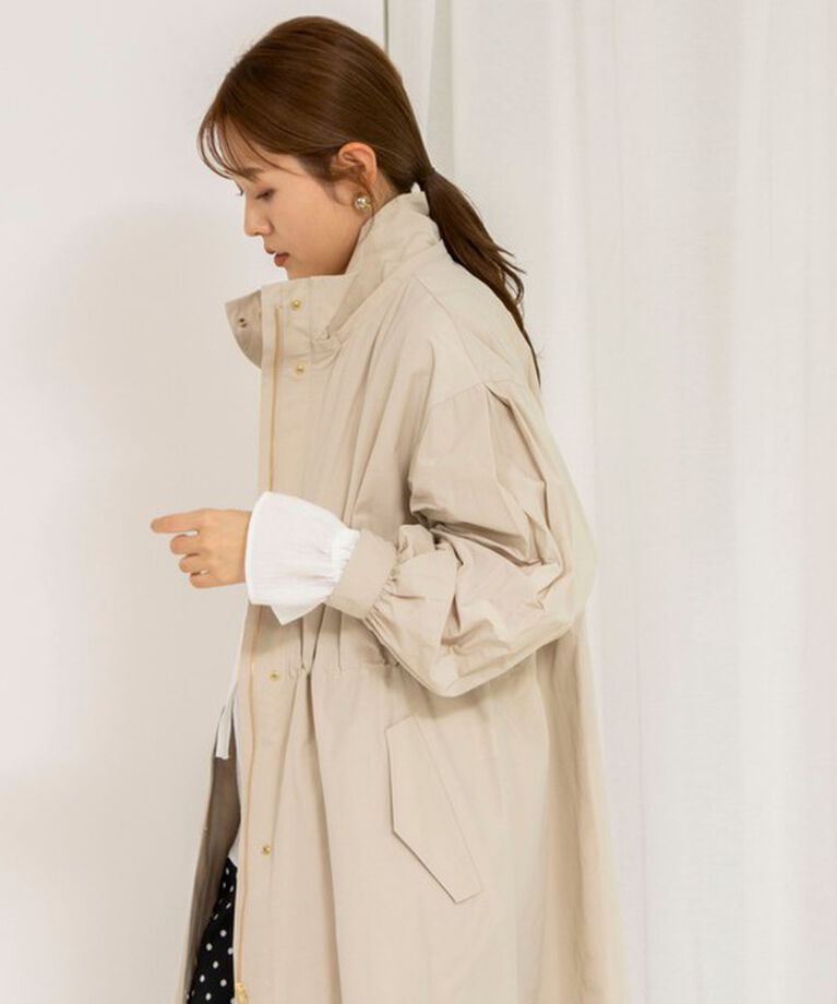 NOLLEY'S「【撥水加工】フーテッドコート」|ダッフルコート|
