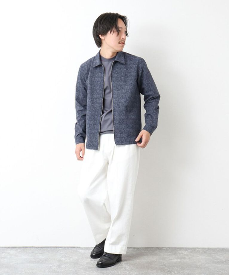 NOLLEY'S goodman「【COOL DOTS/クールドッツ】《吸水速乾》ジップシャツブルゾン 25SS」|ブルゾン・スタジャン|
