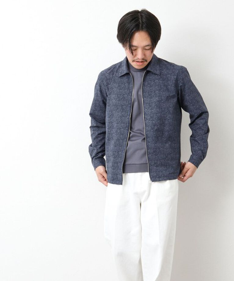 NOLLEY'S goodman「【COOL DOTS/クールドッツ】《吸水速乾》ジップシャツブルゾン 25SS」|ブルゾン・スタジャン|