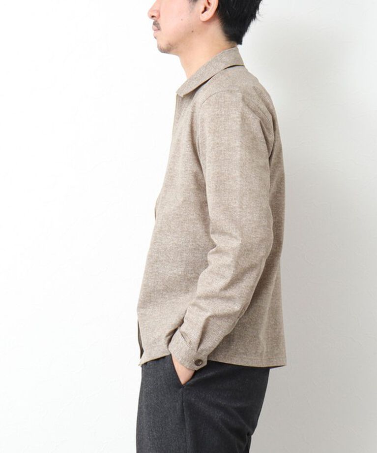NOLLEY'S goodman「【COOL DOTS/クールドッツ】《吸水速乾》ジップシャツブルゾン 25SS」|ブルゾン・スタジャン|